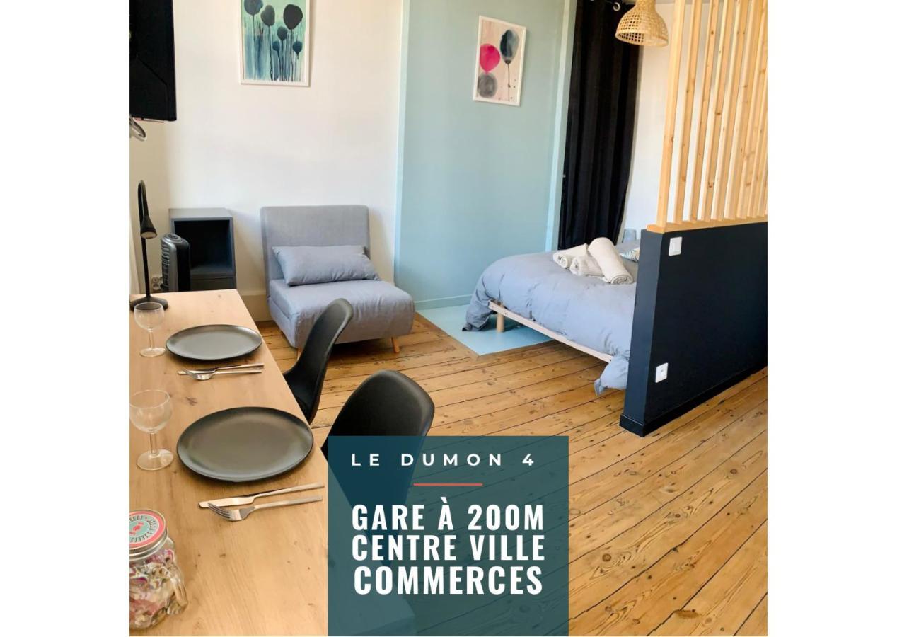 Le Dumon 4 - Studio Neuf Lumineux Calme - Wifi - Gare 200M Agen Exteriér fotografie